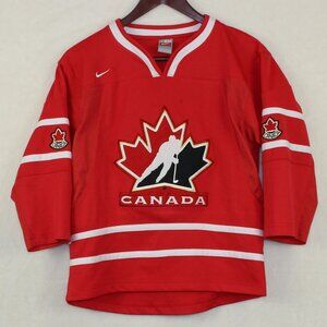 Nike Vintage National Olympic Hockey Canada Jersey Kids Youth (S)